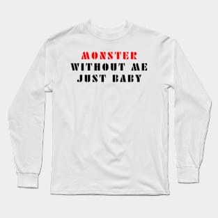 Batter Up Babymonster Long Sleeve T-Shirt